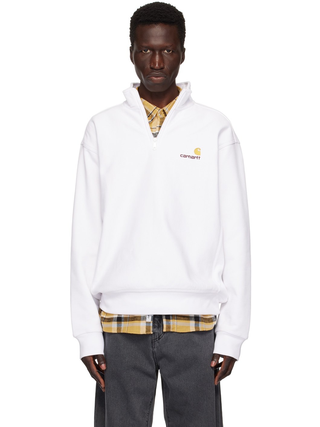 White American Script Sweatshirt - 1