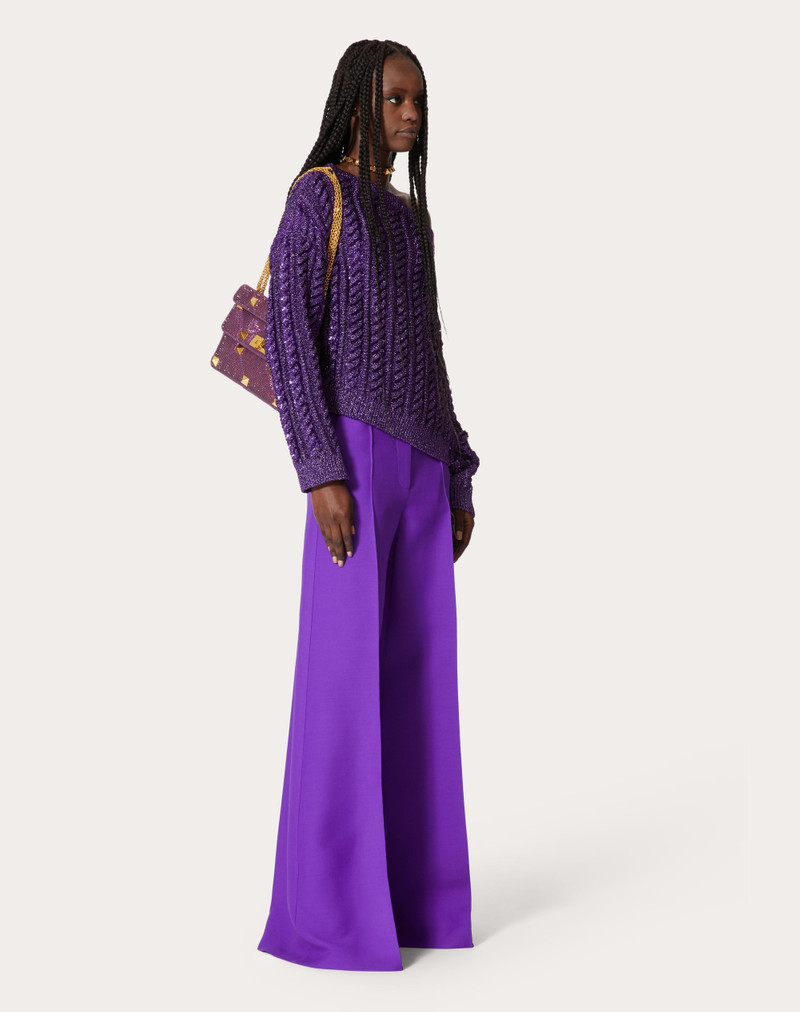 Valentino CREPE COUTURE PANTS outlook