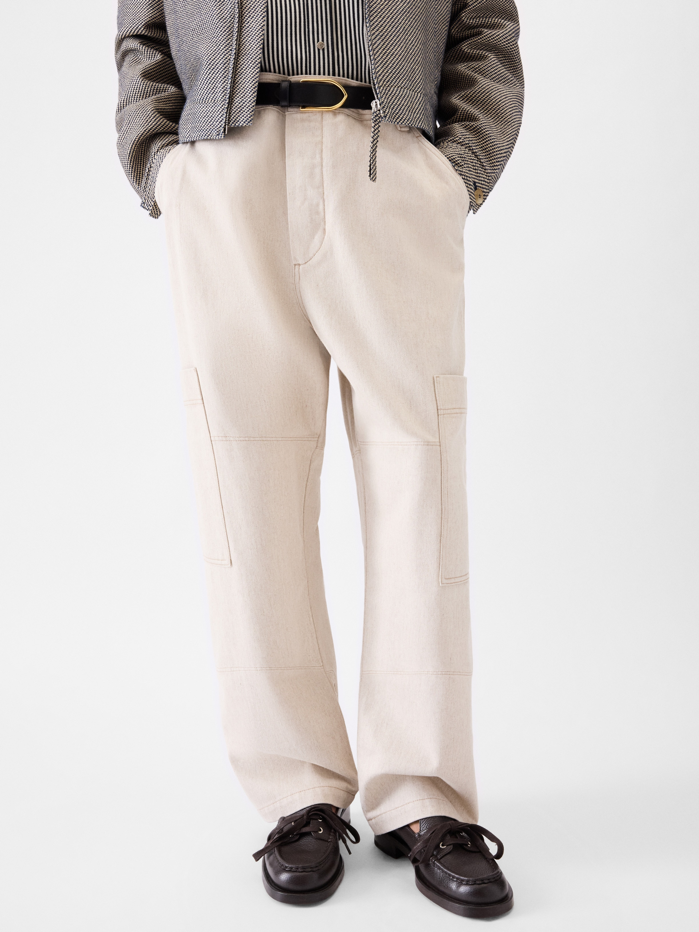 The Carré de-Nîmes denim cargo pants - 4