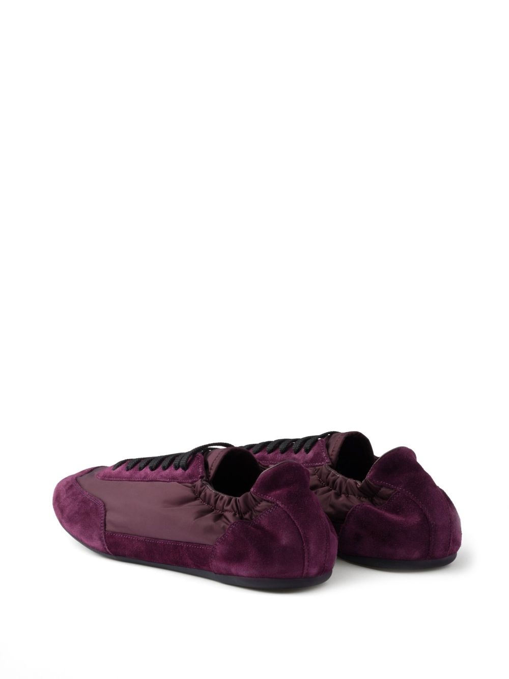 Collapse Re-Nylon suede sneakers - 3
