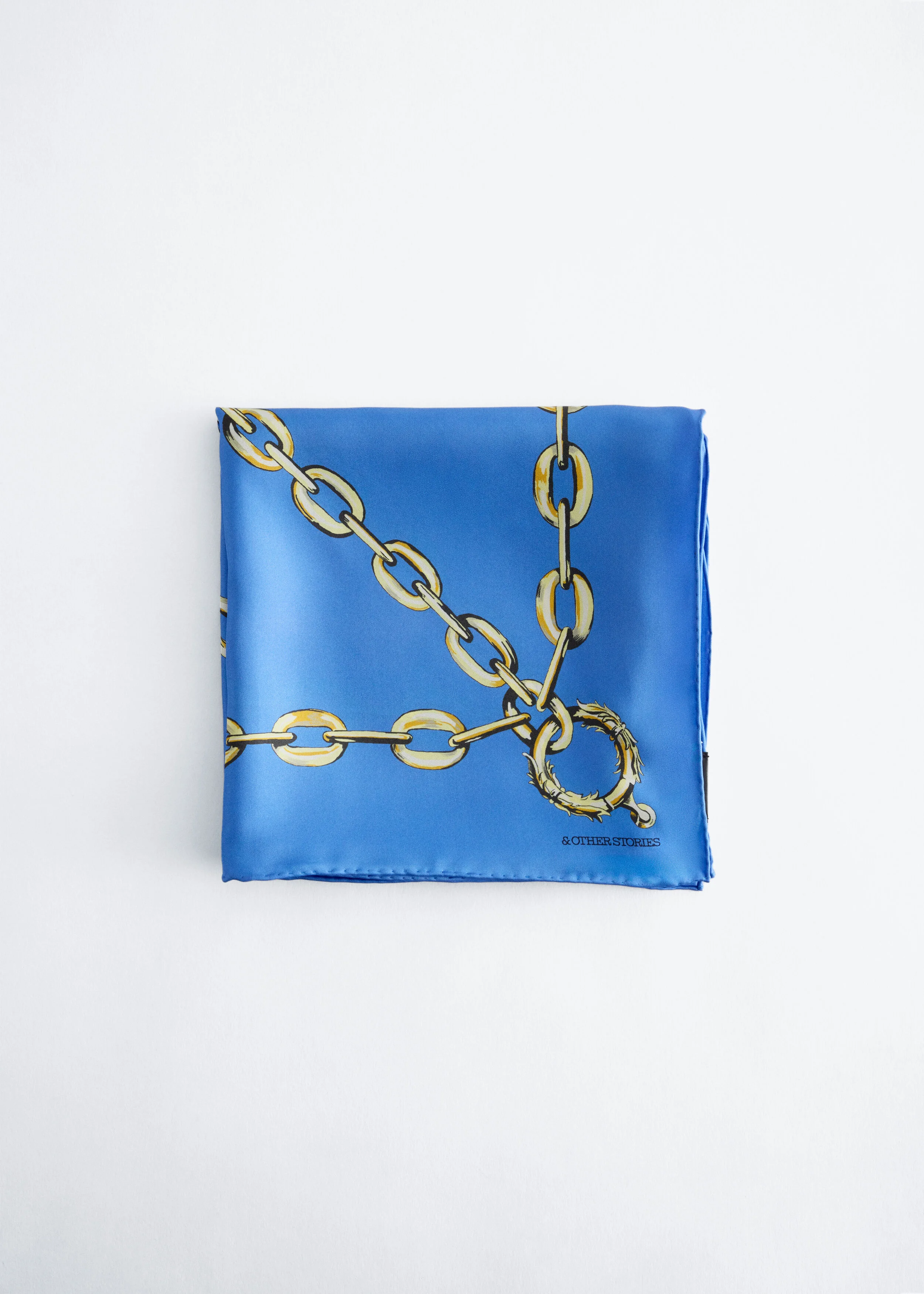 Printed Silk Scarf - 1