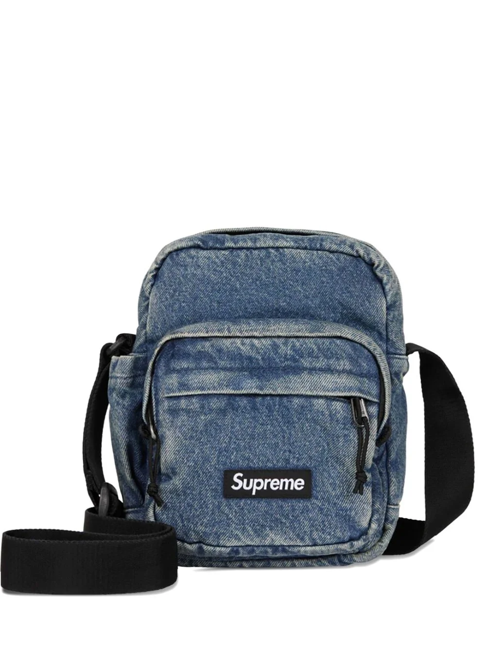 denim "Indigo Blue" messenger bag - 1