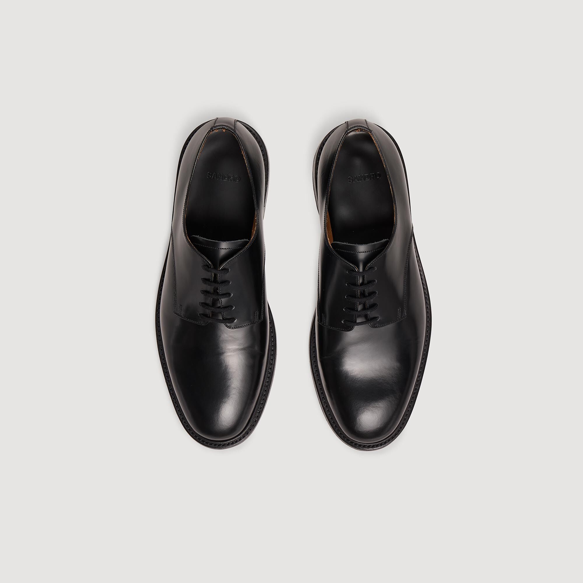 PATENT LEATHER DERBIES - 3
