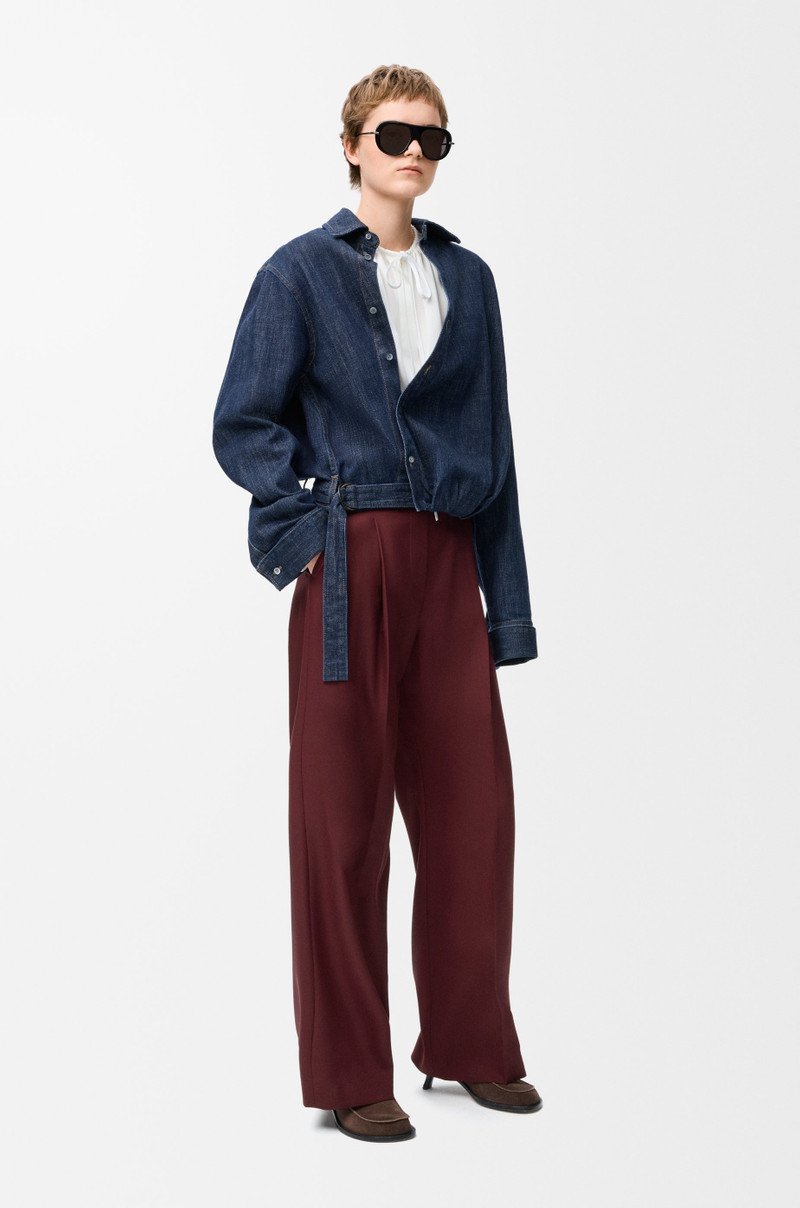 Loewe Trousers in wool outlook