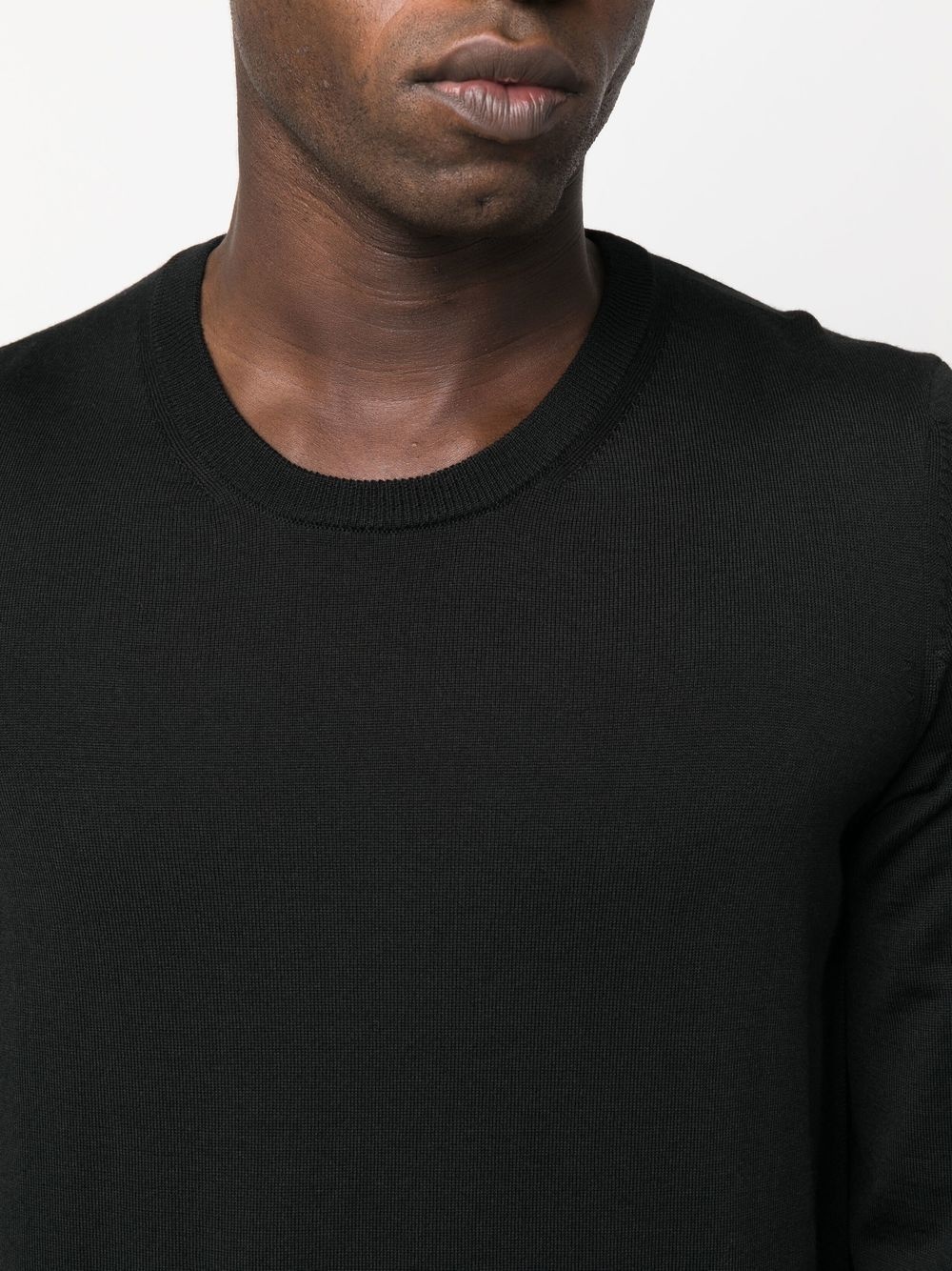 crew neck pullover sweater - 5