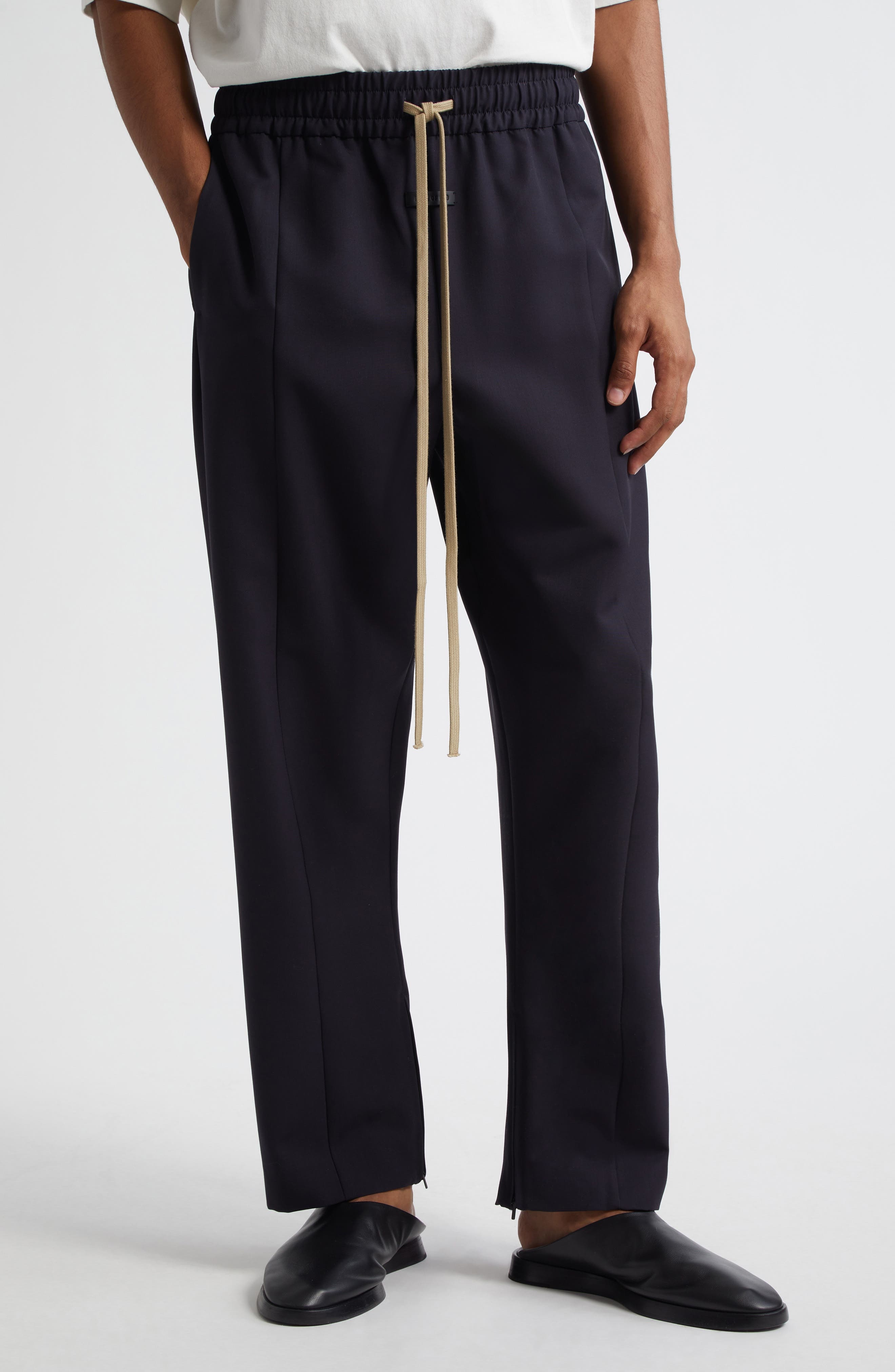 Fear of God Center Seam Track Pants in Navy at Nordstrom - 1