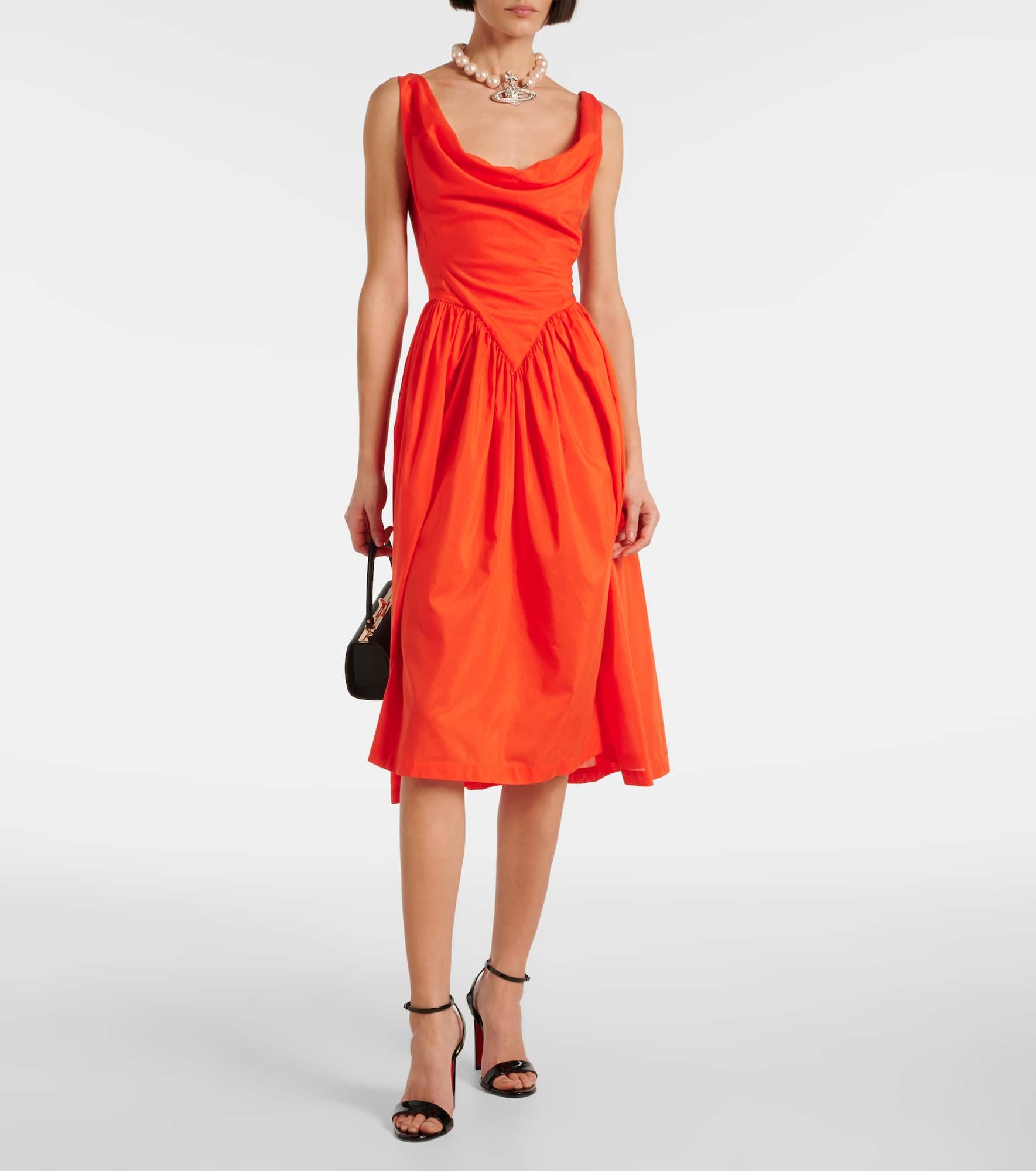 Sunday cotton and silk midi dress - 2