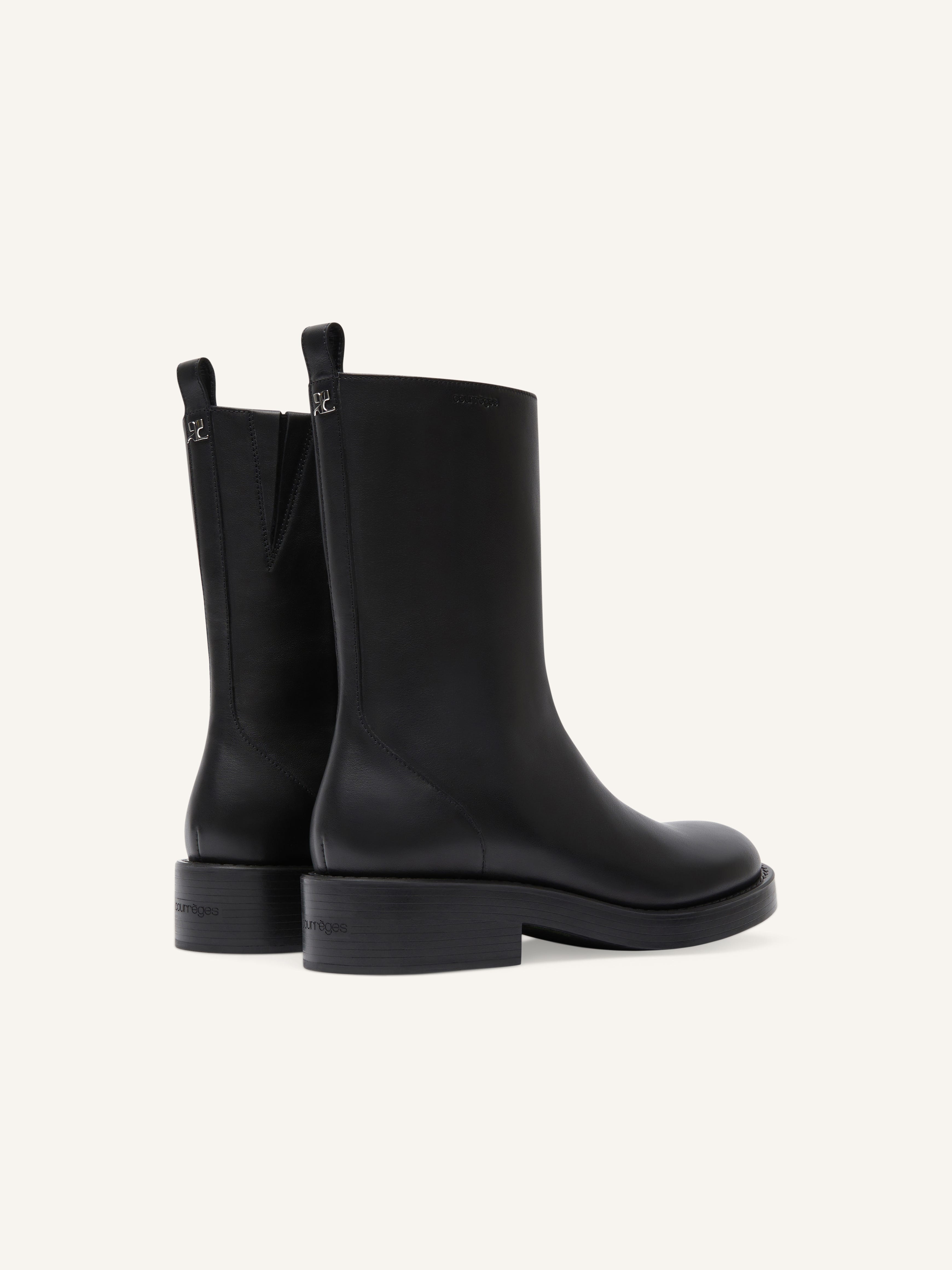 RIDER LEATHER BOOTS - 3