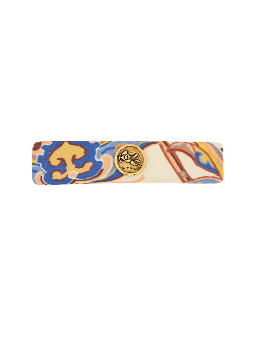 HAIR CLIP WITH PRINT - 1