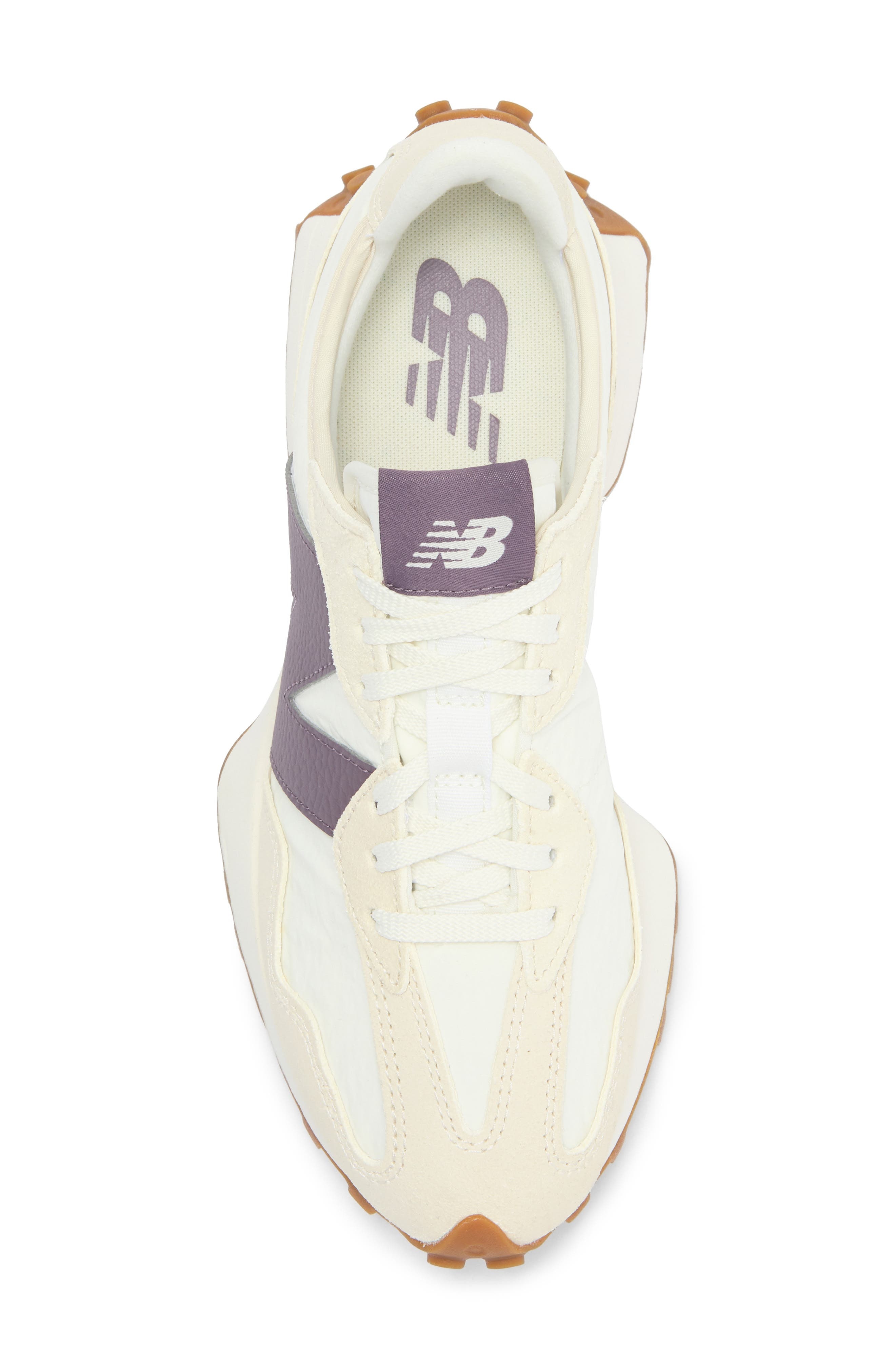 New Balance 327 Sneaker in Linen/Dark Ice Wine at Nordstrom - 5