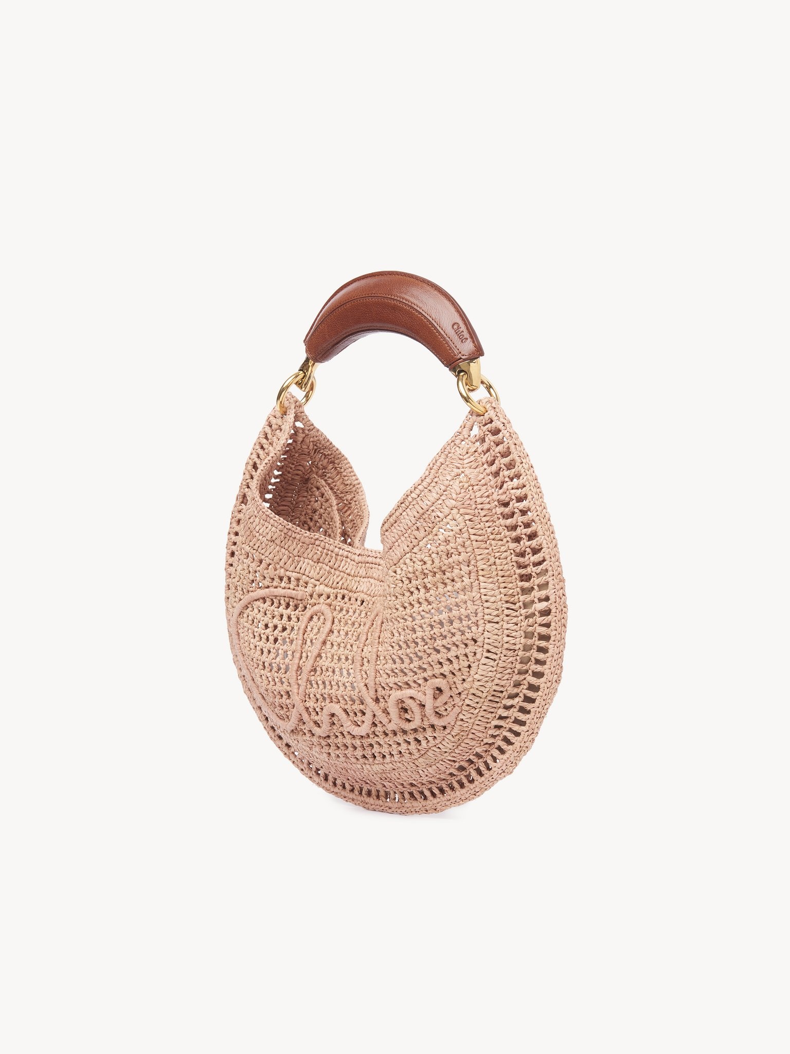 SUMMER BANANA HOBO BAG IN RAFFIA - 3