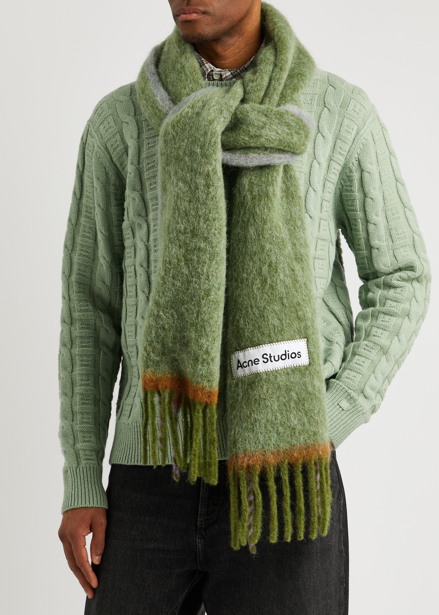 Vally alpaca-blend scarf - 2
