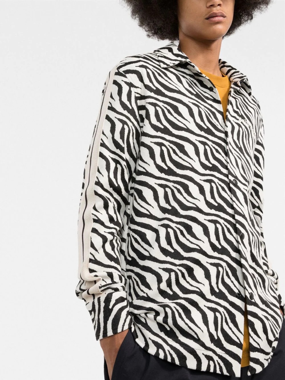 zebra-print shirt - 3