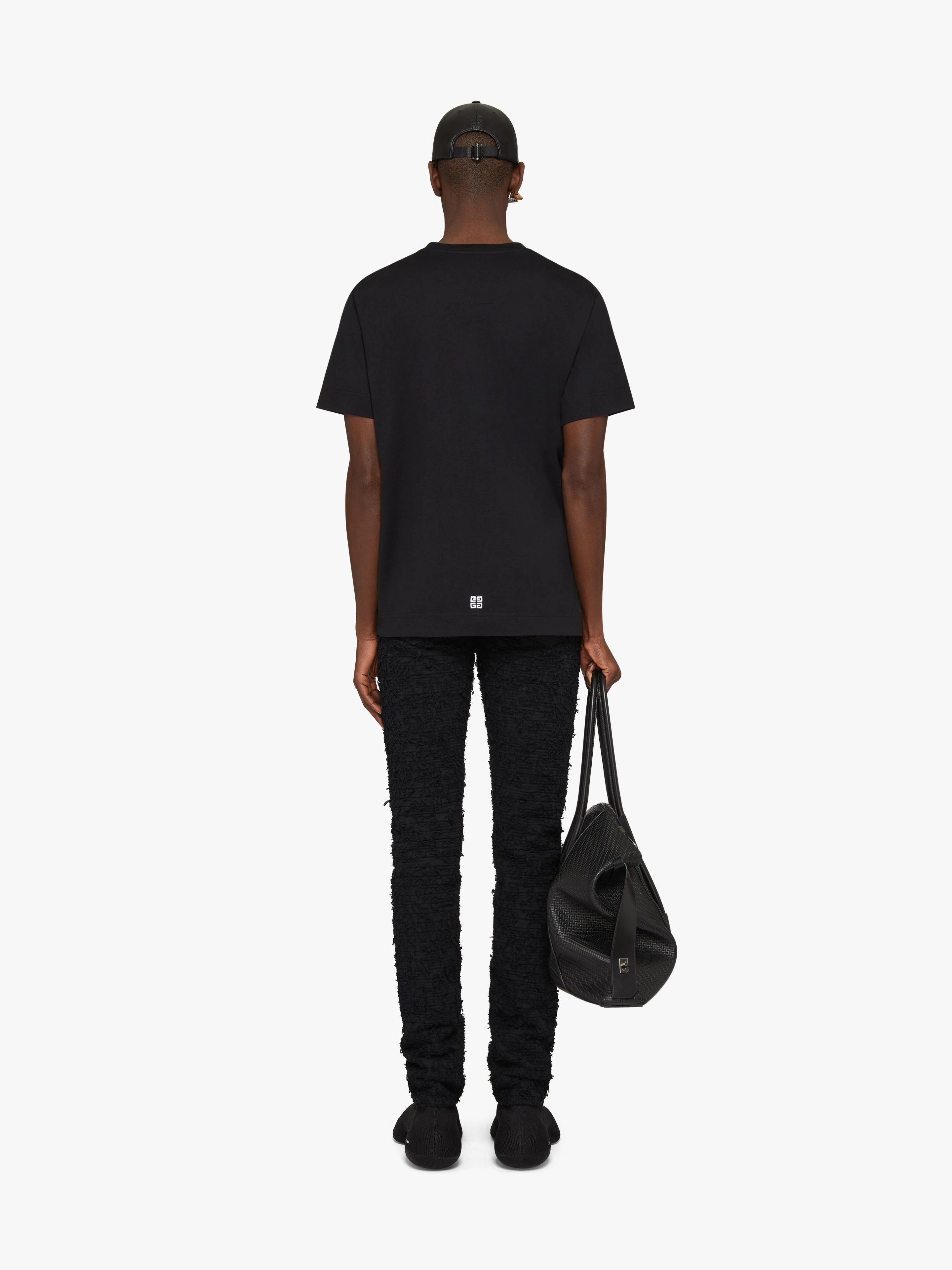 GIVENCHY COLLEGE T-SHIRT IN COTTON - 4