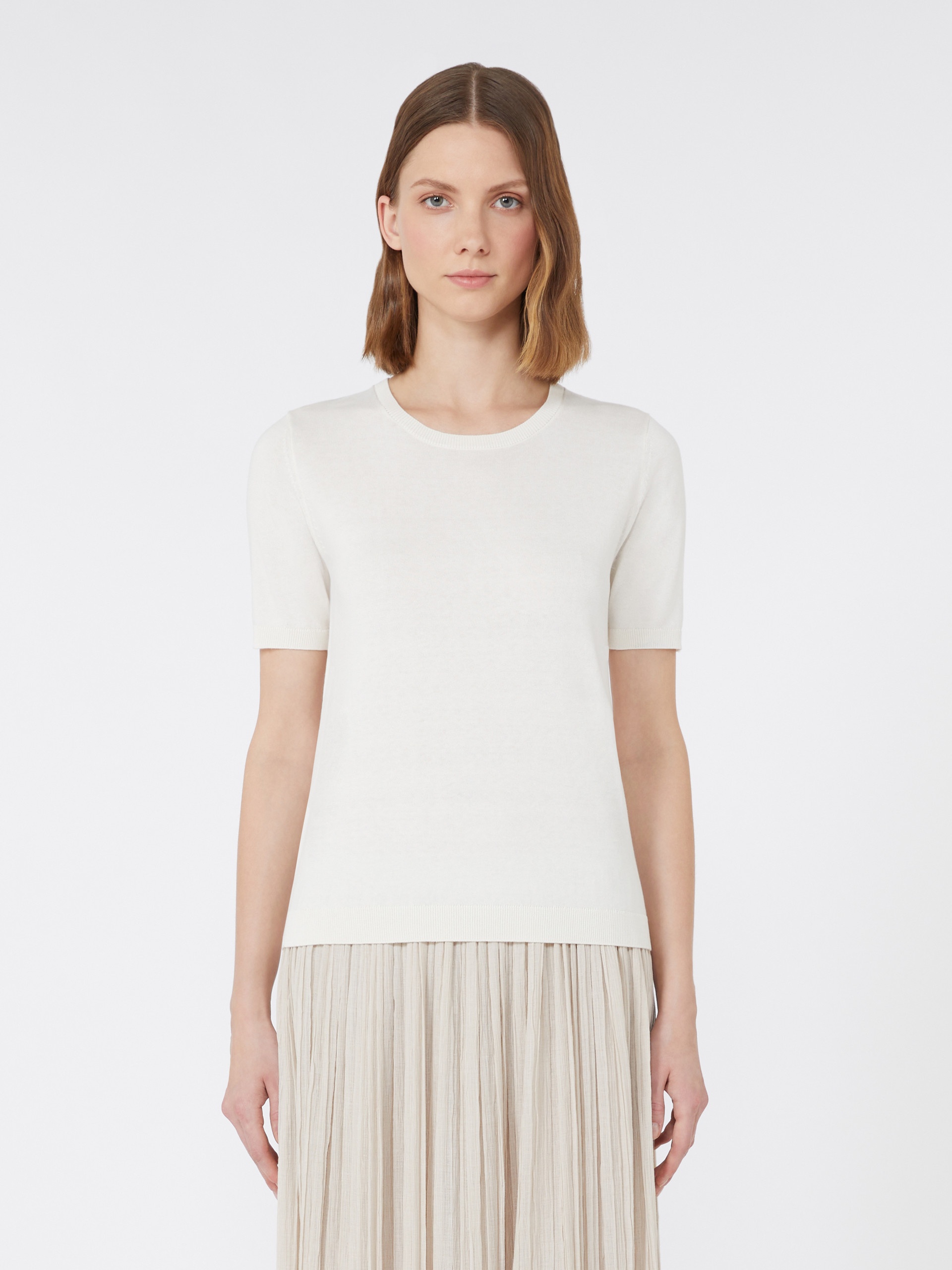 AGRO Silk and cotton yarn T-shirt - 3