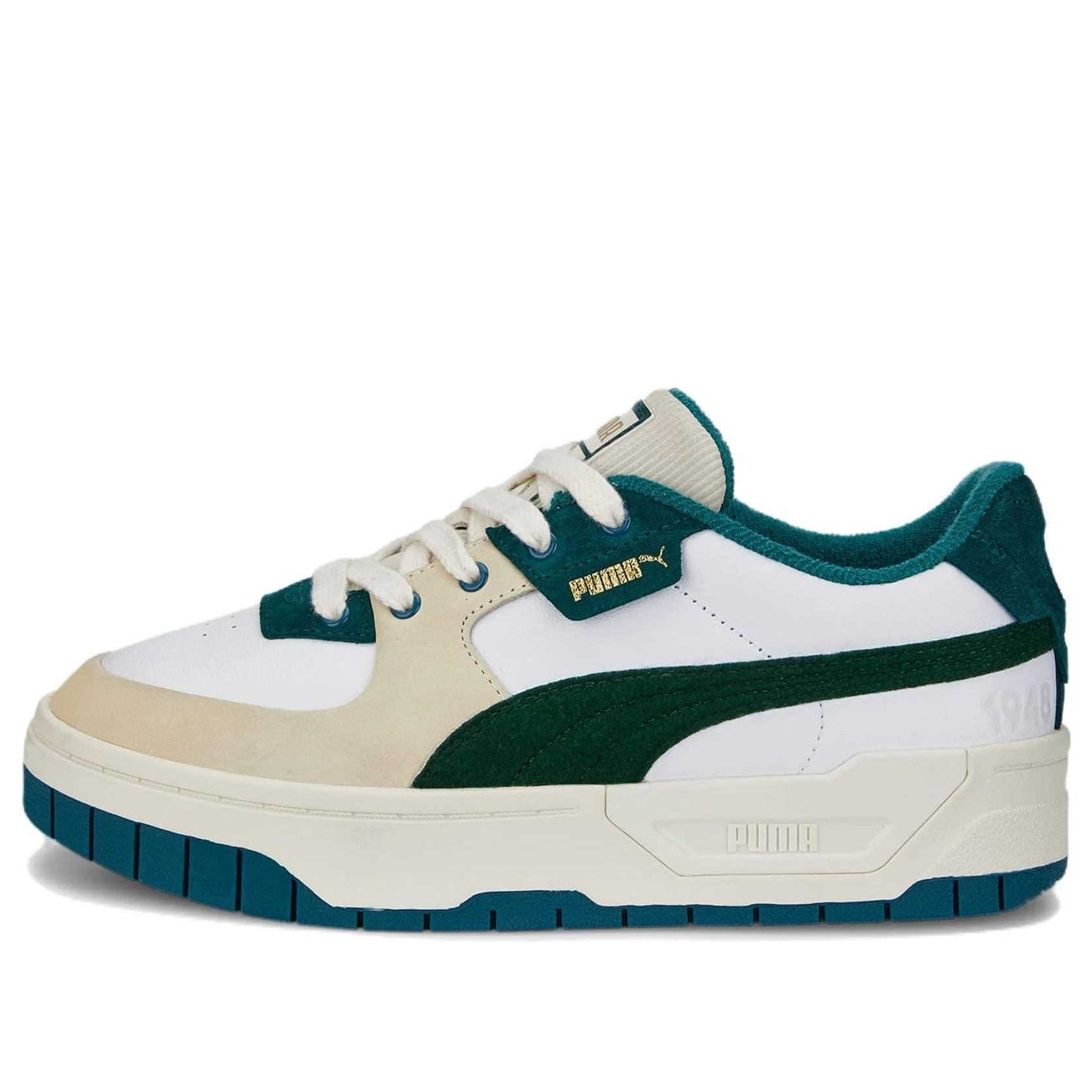 (WMNS) PUMA Cali Dream Ivy League 'White Varsity Green' 387148-01 - 1