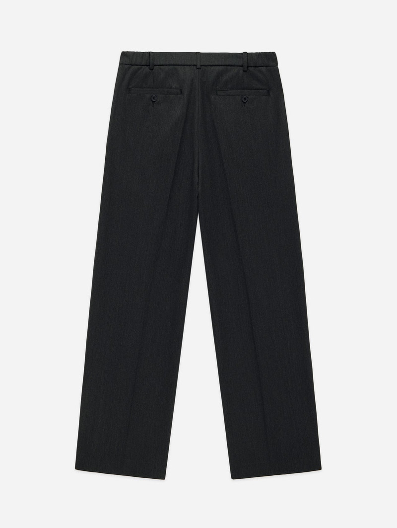 3sixteen Pleated Trouser - Charcoal Wool outlook