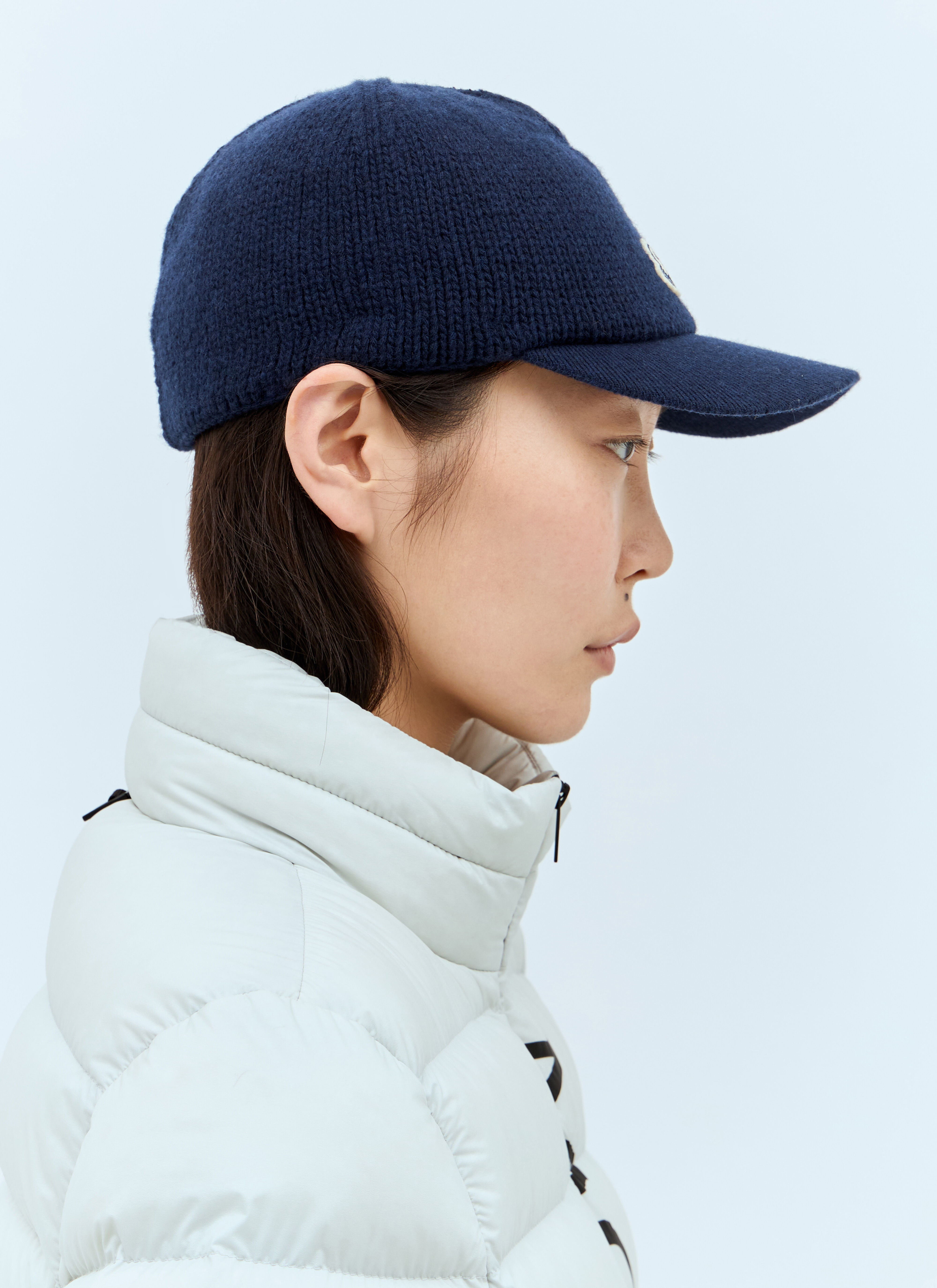 Knitted Baseball Cap - 2