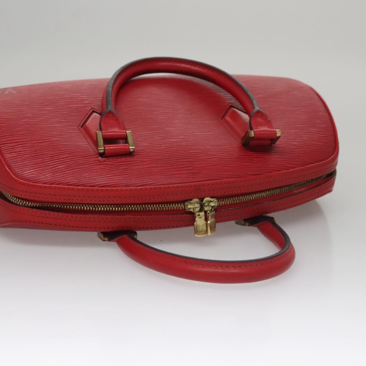 LOUIS VUITTON Epi Jasmine Hand Bag Red M52087 - 6
