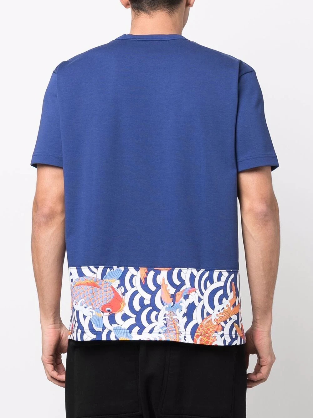 graphic-panelled T-shirt - 4