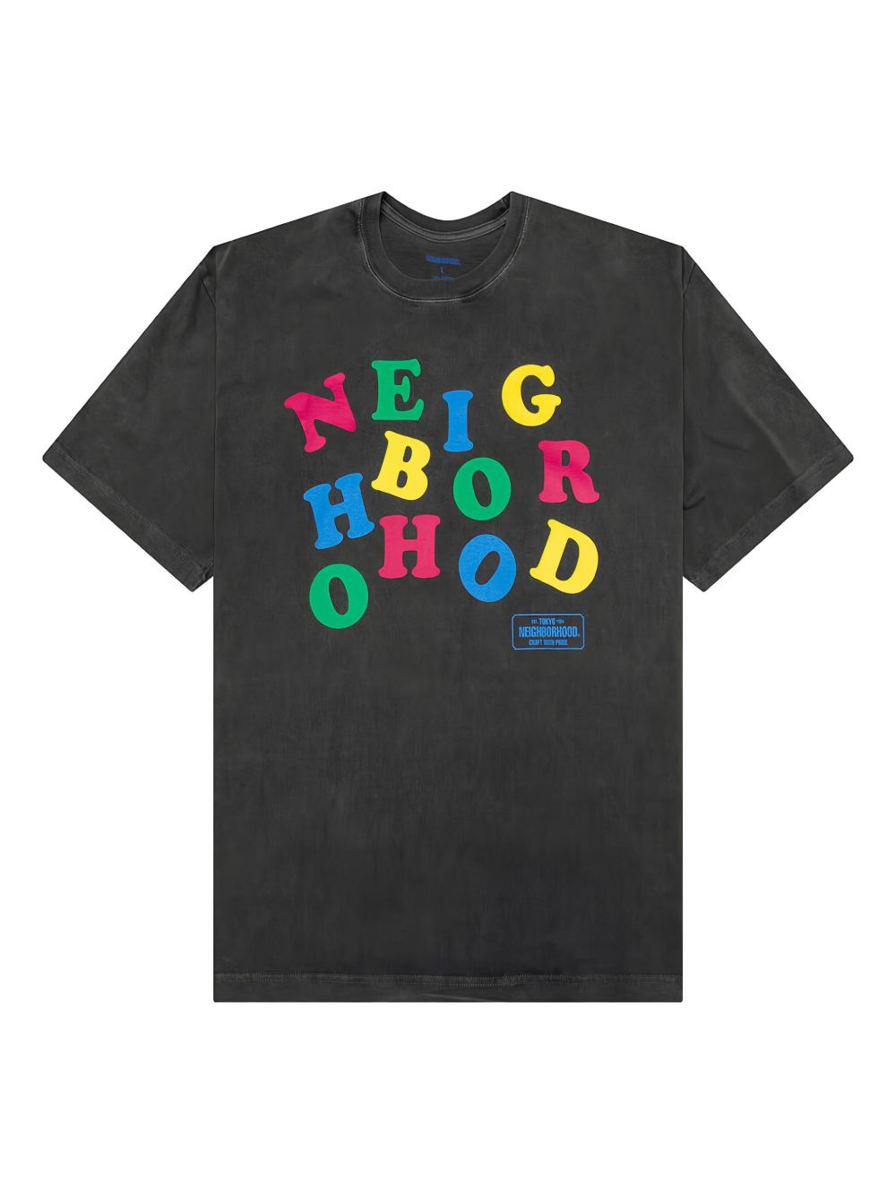 logo-print T-shirt - 1