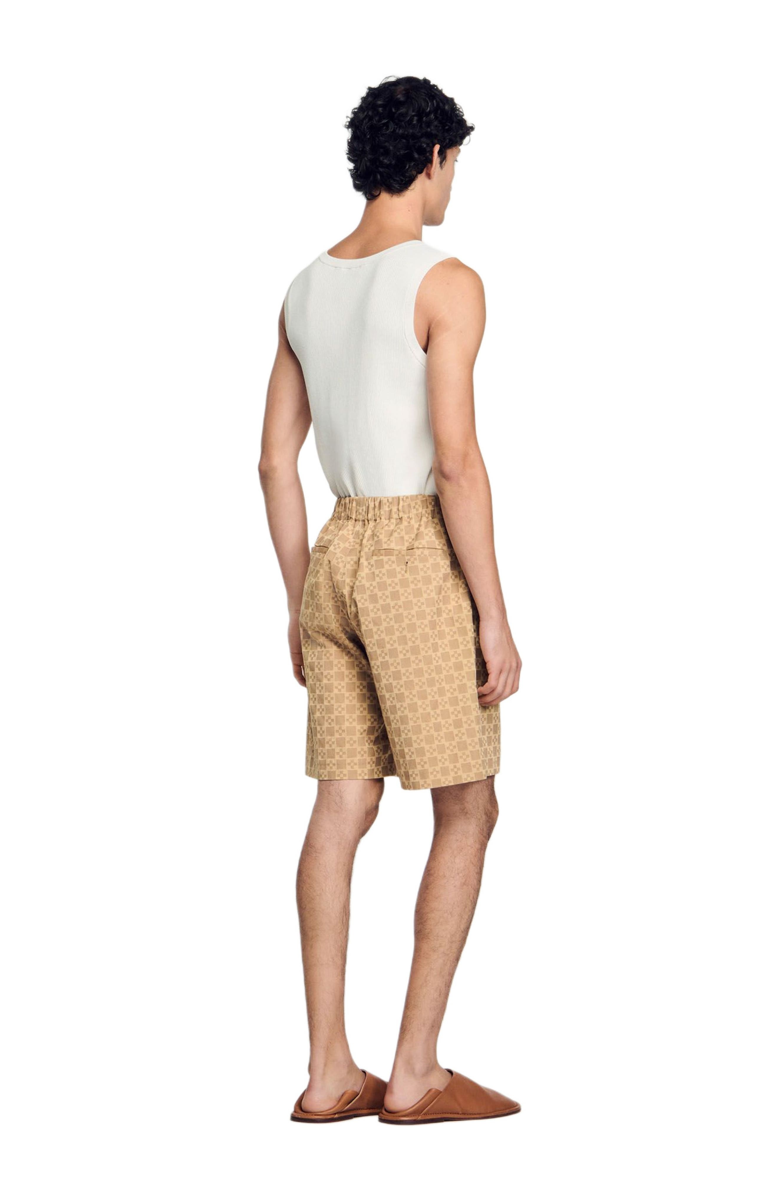 SANDRO Square Cross jacquard shorts at Nordstrom - 2
