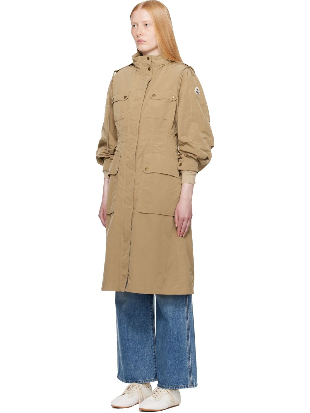 Tan Nantes Parka Coat - 4