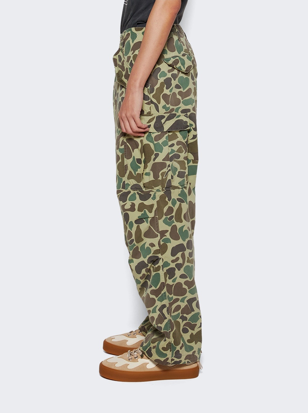 X SHERMER ACADEMY Cargo Pants Camouflage - 4