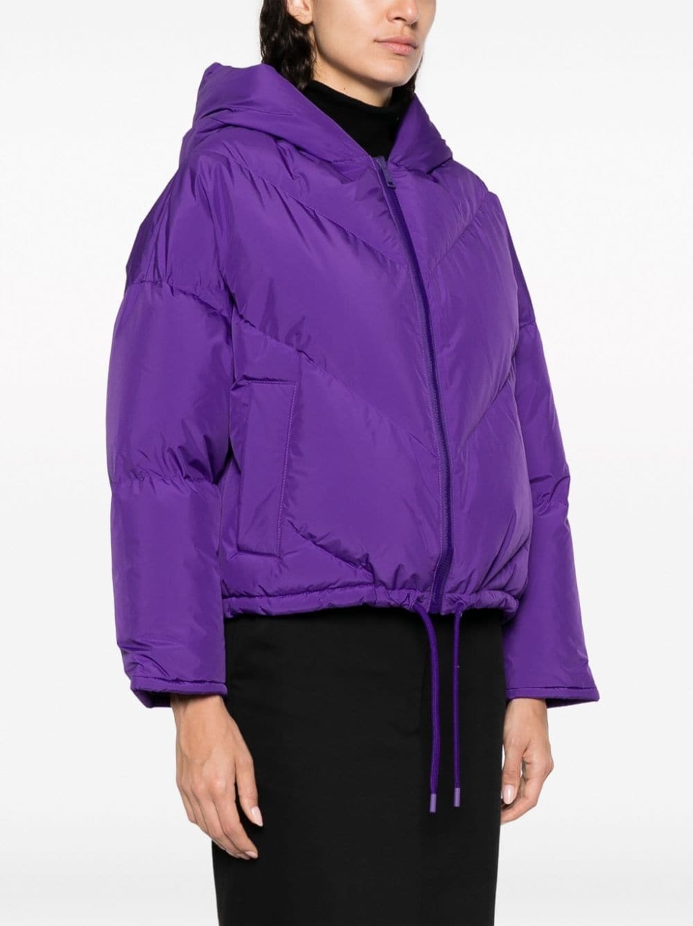 reversible quilted padded jacket - 3