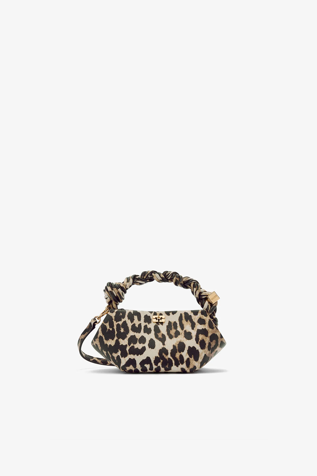 MINI BOU BAG IN GRAINED LEOPARD - 1