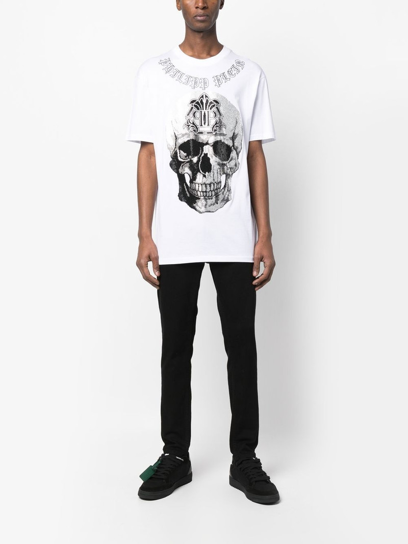 PHILIPP PLEIN Gothic Banner short-sleeve T-shirt outlook