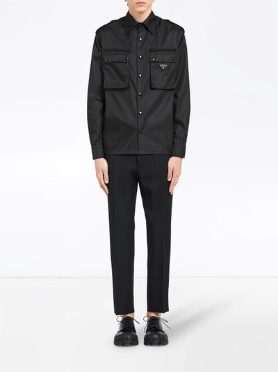 Prada technical military shirt outlook