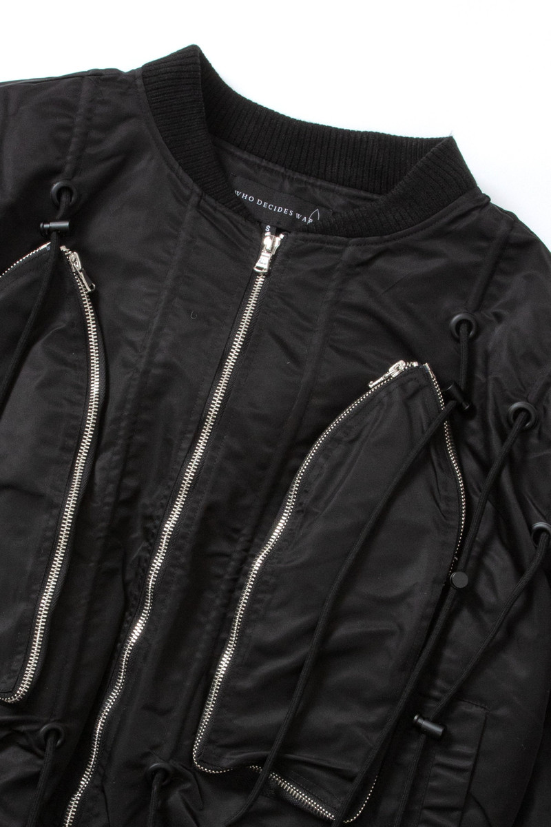 WHO DECIDES WAR STRING THEORY BOMBER JACKET outlook