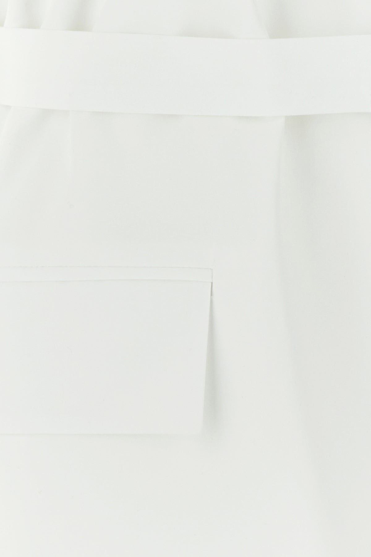 White poplin overcoat - 5