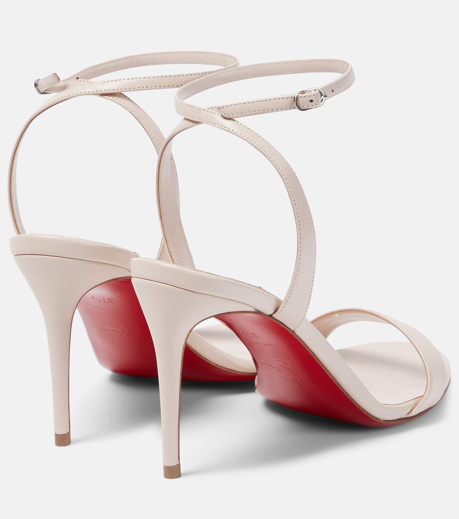 Loubigirl 85 leather sandals - 3