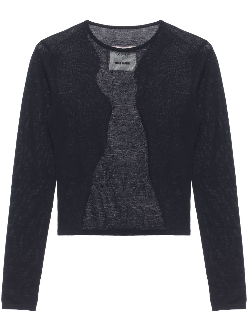 crew-neck cashmere jumper - 1