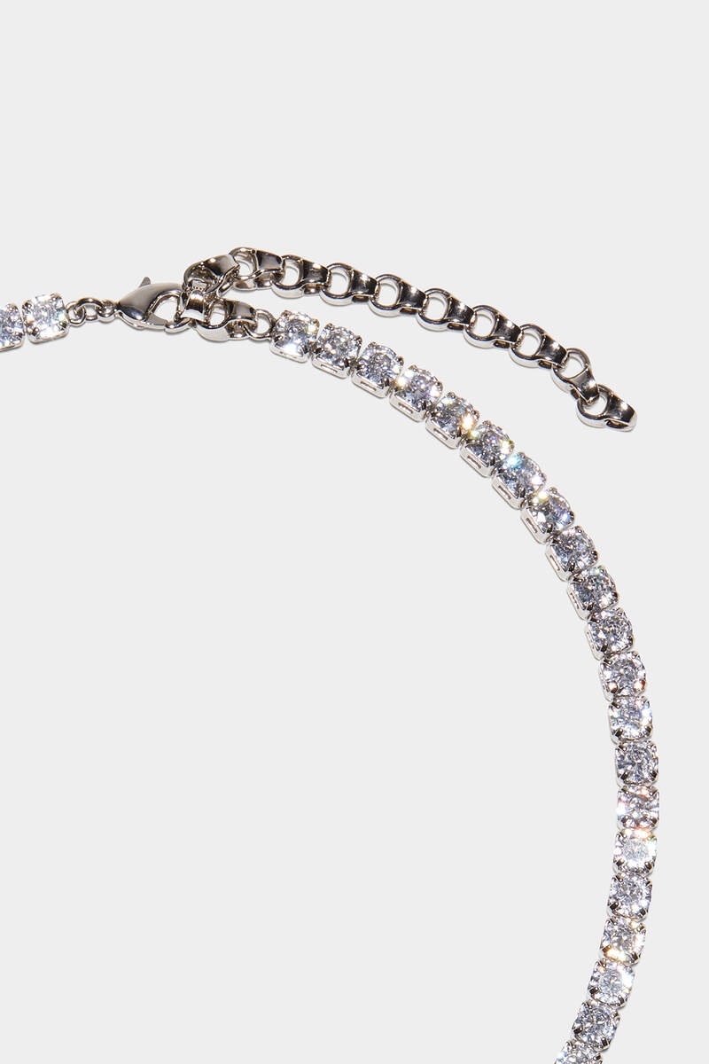 D2 CRYSTAL STATEMENT NECKLACE - 3
