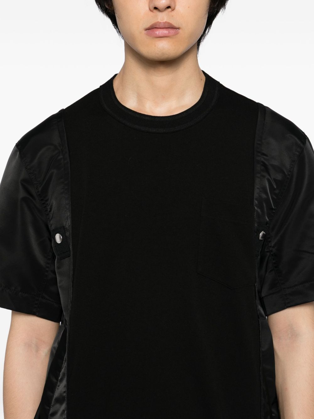 cotton-blended T-shirt - 4
