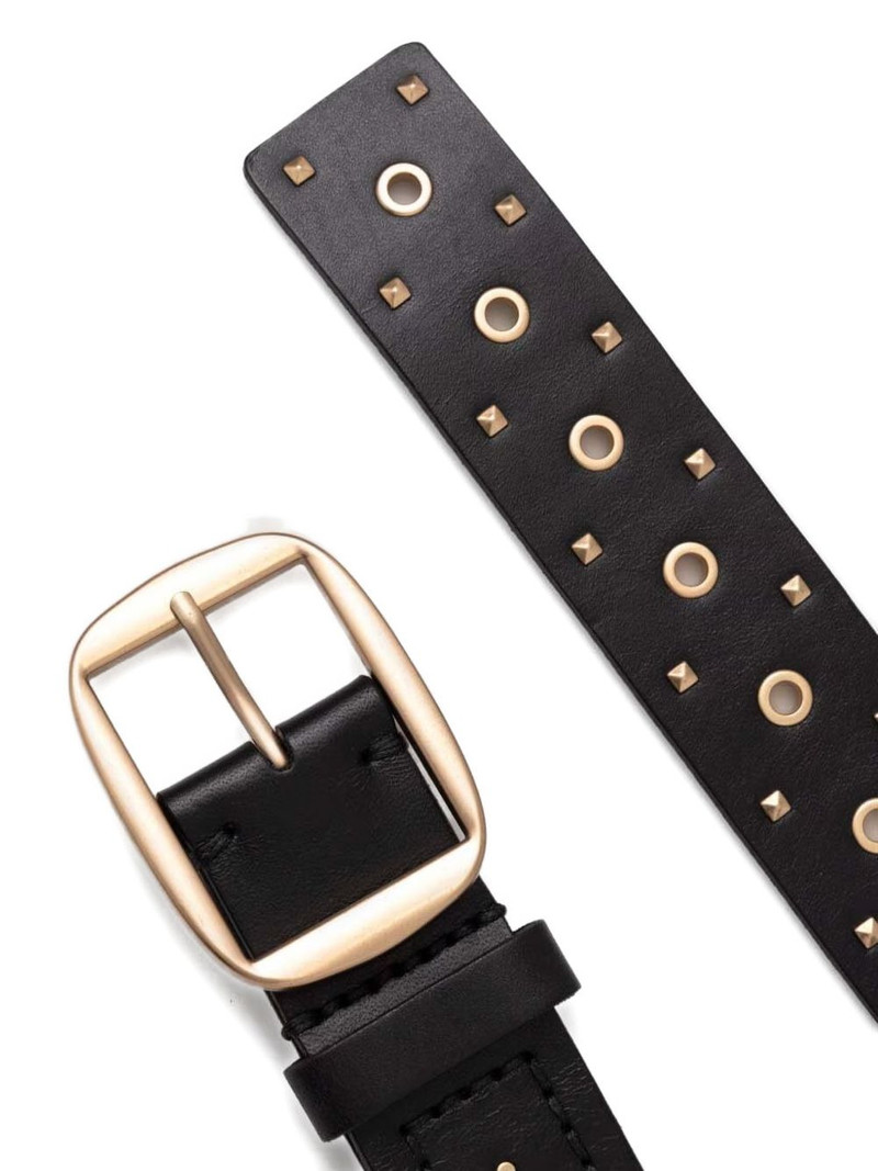 ALLSAINTS studded eyelet belt outlook