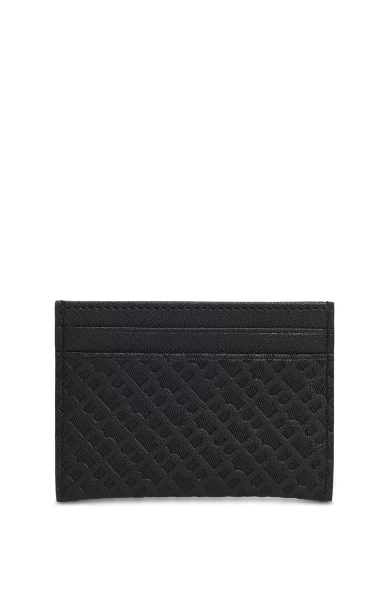 BOSS CARD HOLDER WITH MONOGRAM STRUCTURE outlook