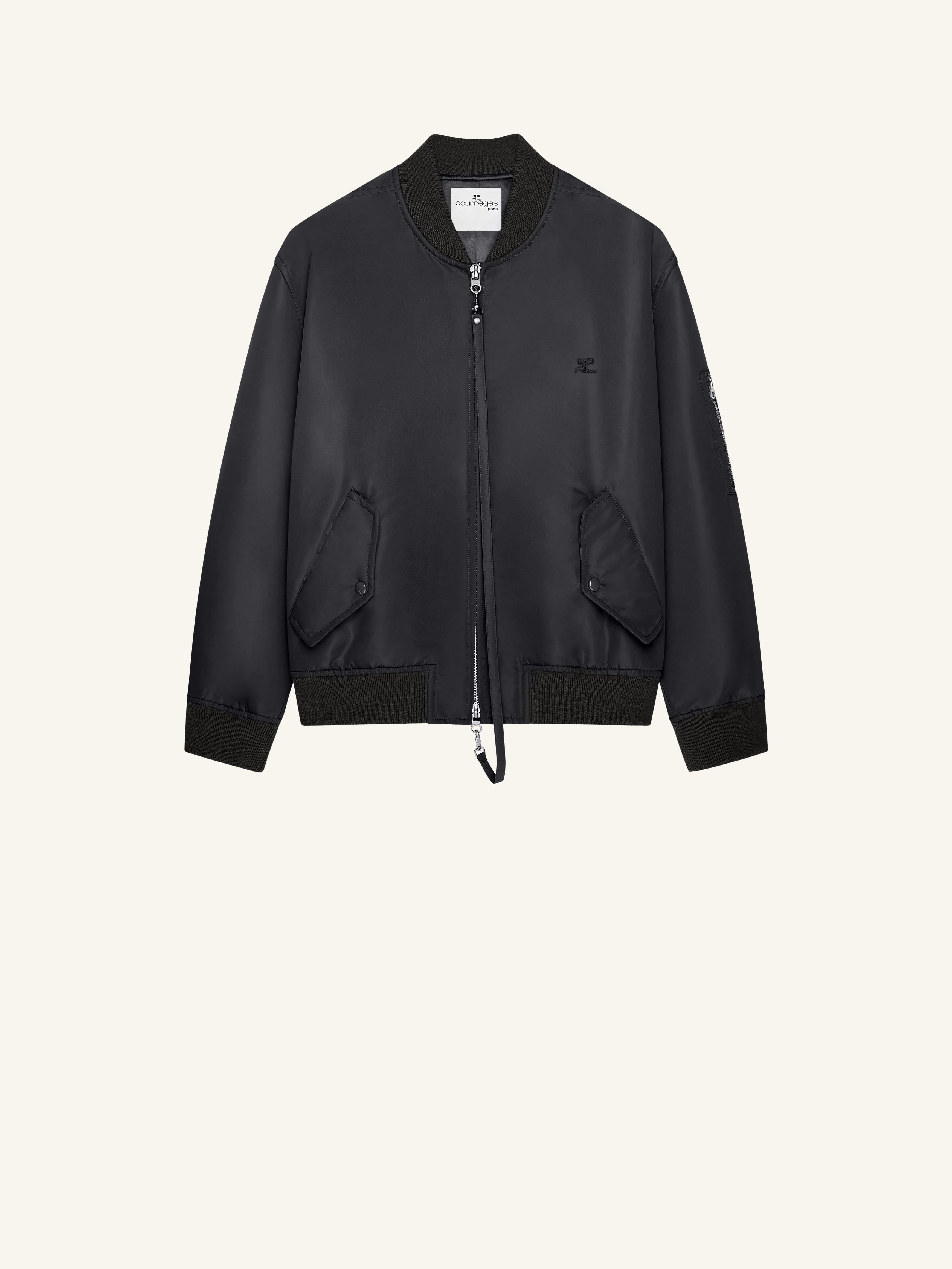 NYLON BOMBER JACKET - 1