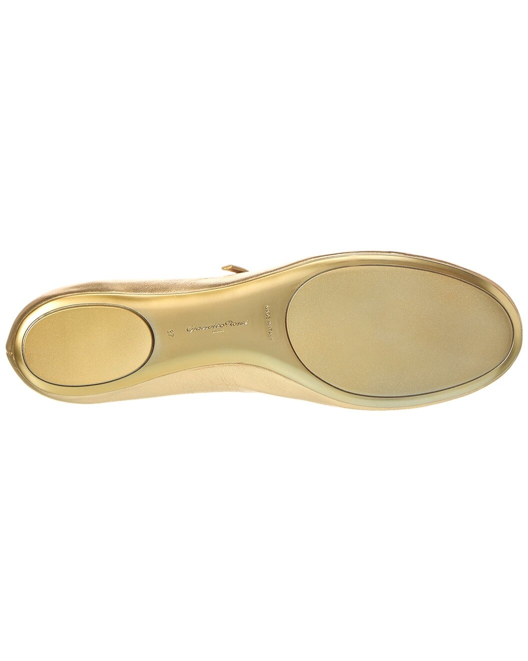 Gianvito Rossi Carla Leather Flat - 4