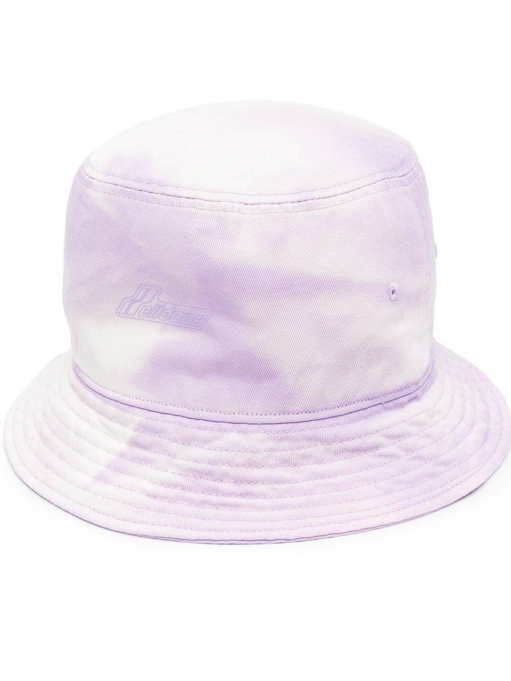 embossed-logo bucket hat - 1