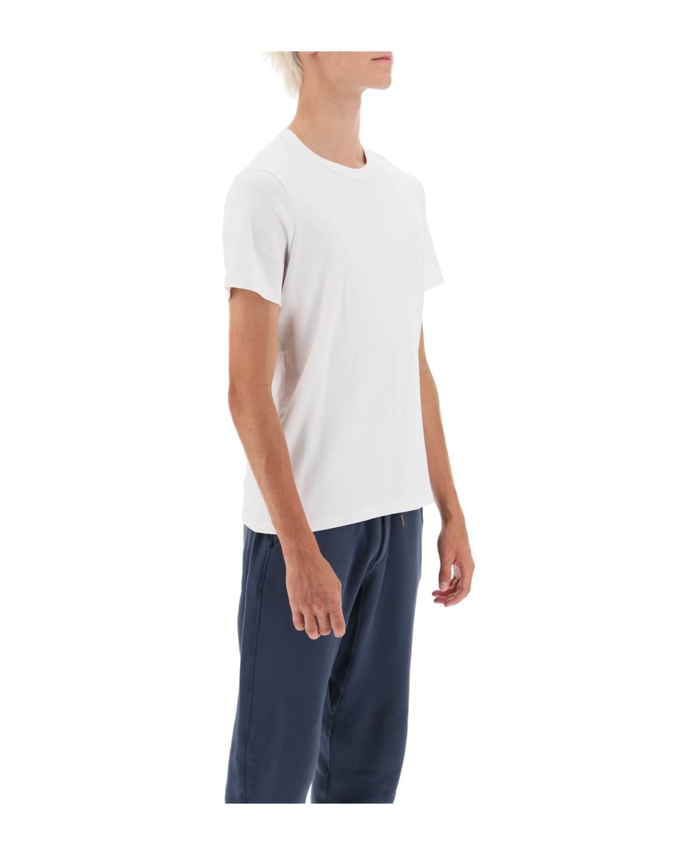 Cotton Crew-neck T-shirt - 2