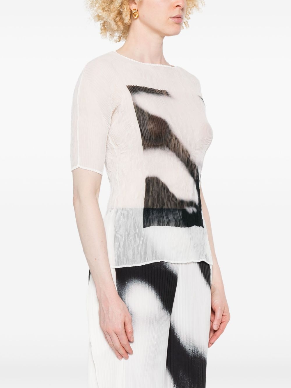 pleated top - 3