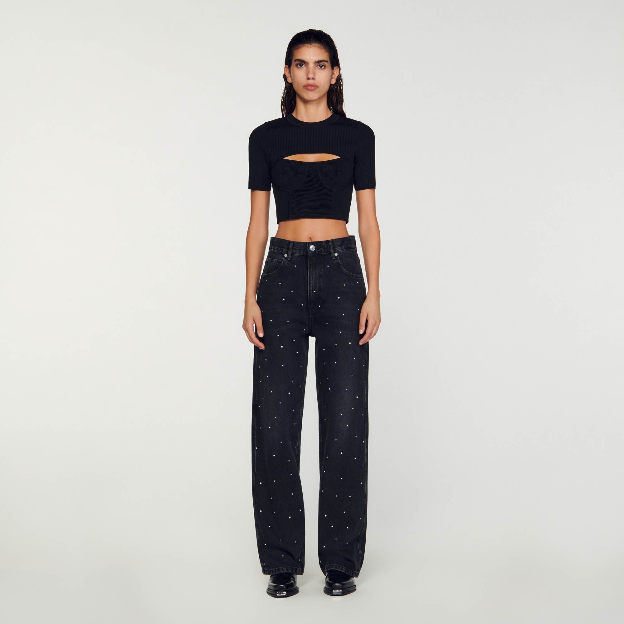 RHINESTONE JEANS - 3