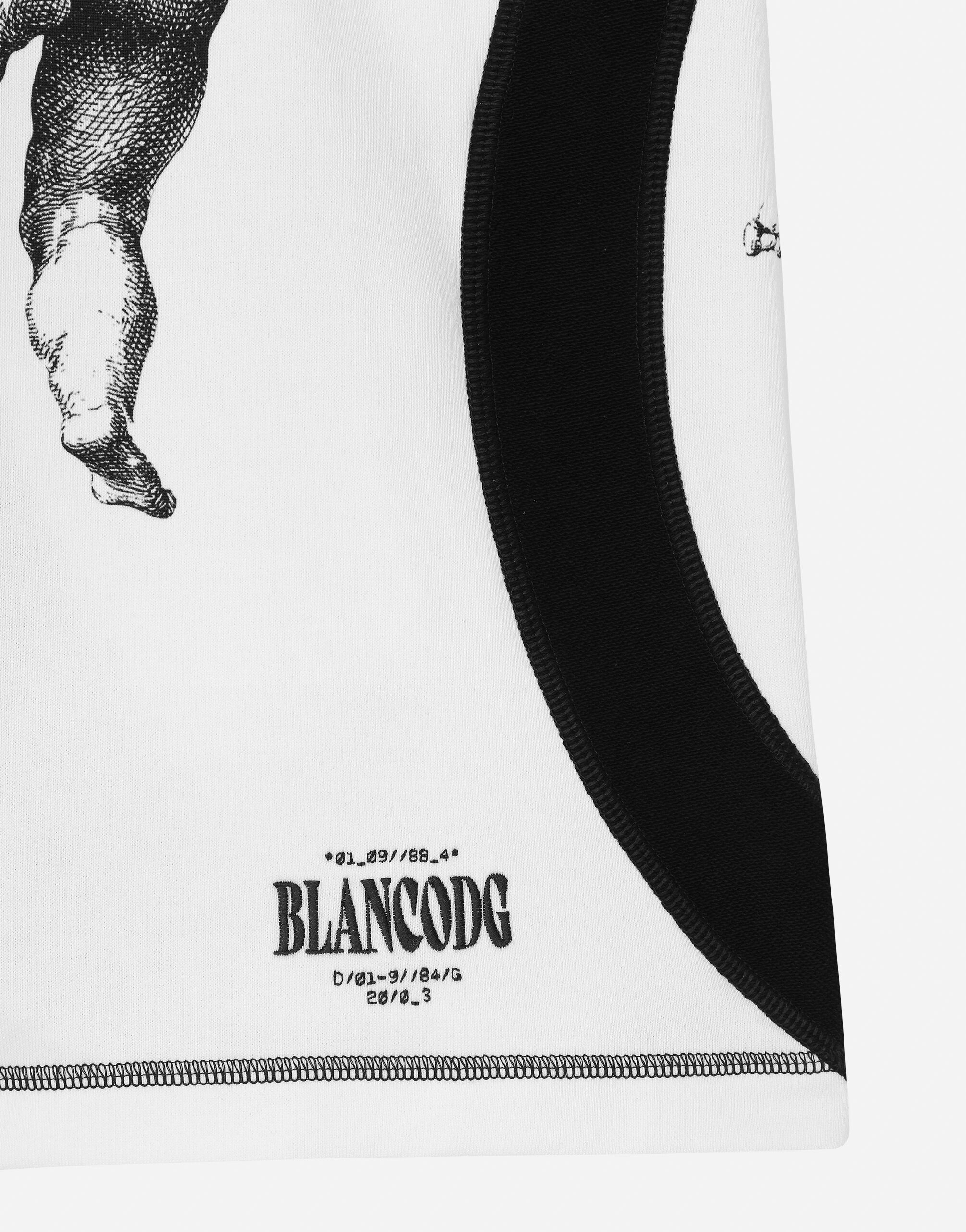 Angel-print shorts BLANCO DOLCE&GABBANA - 3