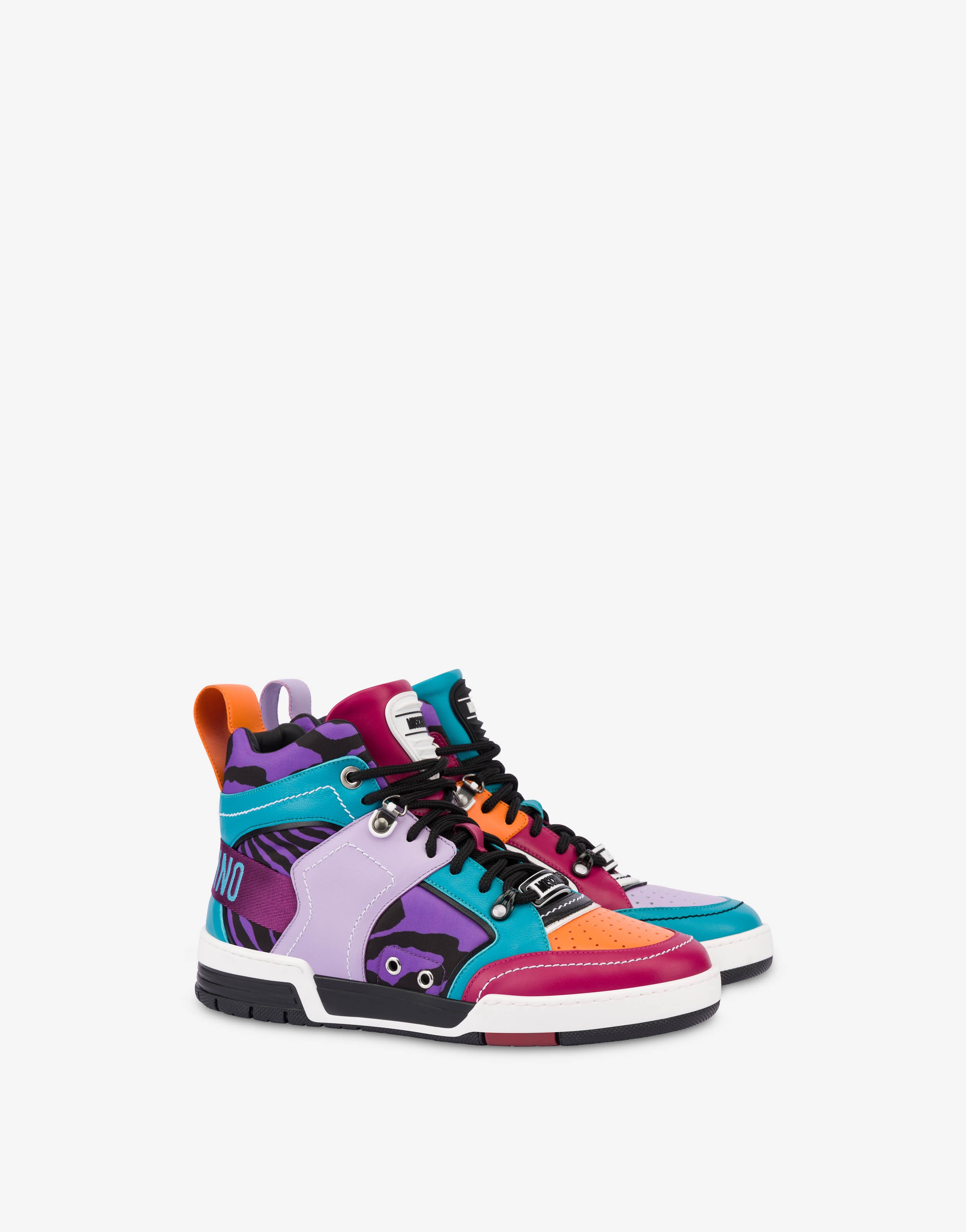 STREETBALL ASYMMETRICAL HIGH-TOP SNEAKERS - 2