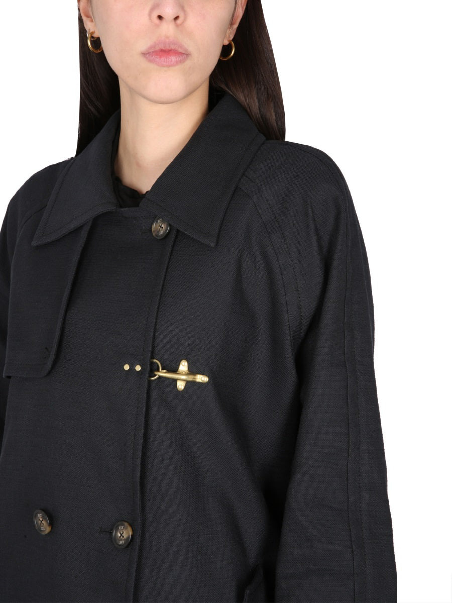 FAY - Fay Women Double-Breasted Trench Coat - 4