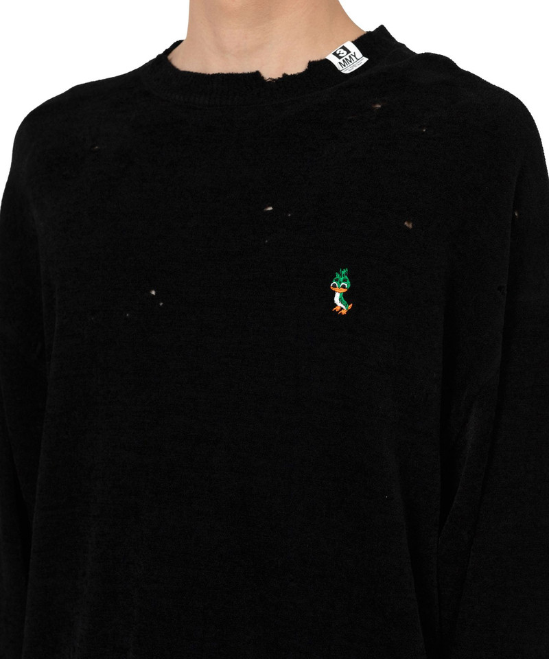 Distressed Knit Sweater 8